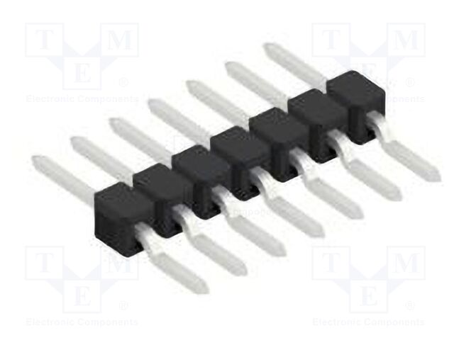 Connector: pin strips; pin header; male; PIN: 7; 2.54mm; SMT; 1x7