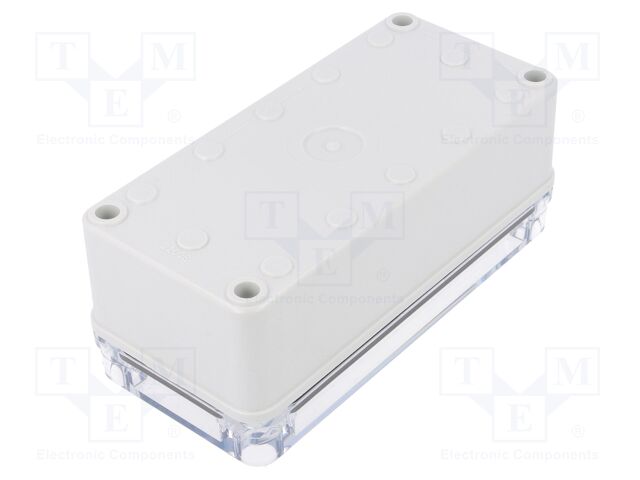 Enclosure: multipurpose; X: 80mm; Y: 170mm; Z: 65mm; PICCOLO; grey