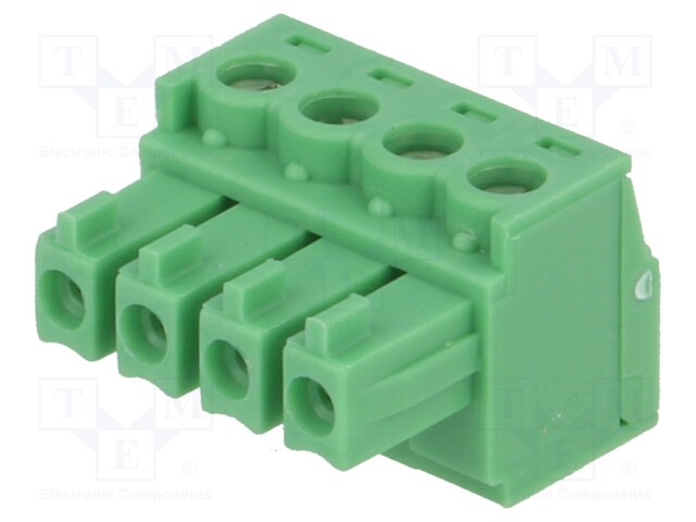 Pluggable terminal block; 3.81mm; ways: 4; straight; plug; female