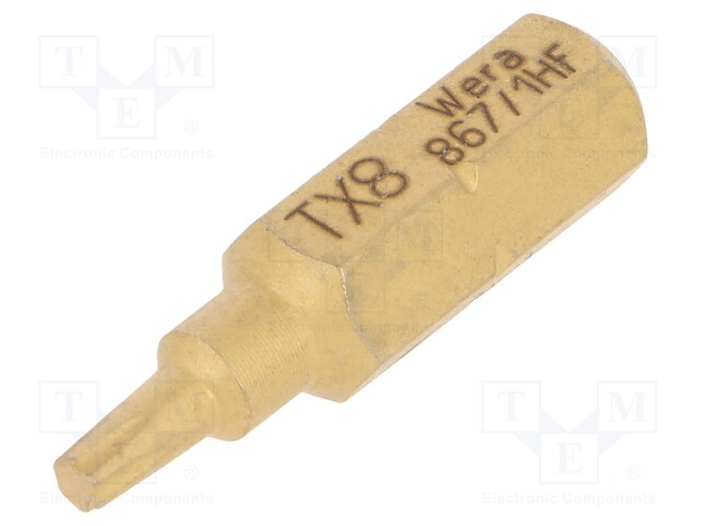 Screwdriver bit; Torx®; with holding function