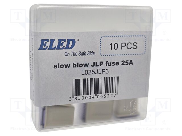 Fuse: fuse; 25A; 58VDC; automotive; 14.1mm; 14.1x12x15.9mm