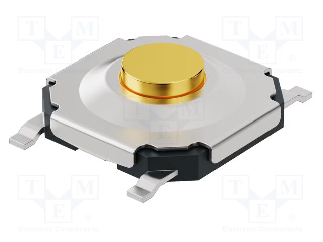 Microswitch TACT; SPST-NO; Pos: 2; 50mA/12VDC; SMT; 1.57N; 1.6mm