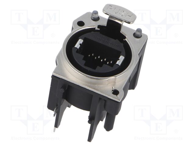 Connector: RJ45; socket; THT; 19.8x19.8mm; 8p8c; Cat: 5e