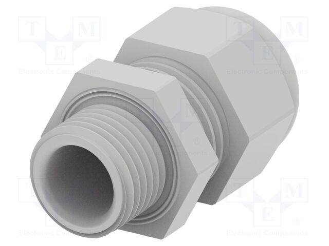 Cable gland; without nut; M16; 1.5; IP68; Mat: polyamide; Entrelec