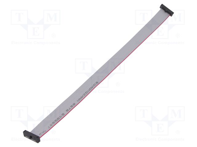 Ribbon cable with IDC connectors; Tape ph: 0.64mm; 222.75mm
