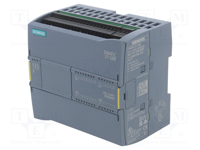 Module: PLC programmable controller; 24VDC; OUT: 10; IN: 14; IP20