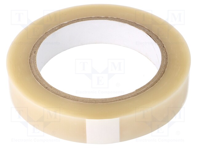 Tape: electrical insulating; W: 19mm; L: 66m; Thk: 60um; acrylic