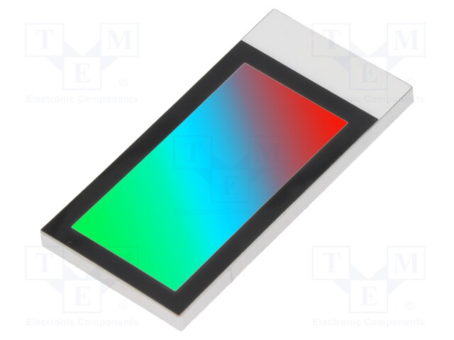Backlight; Application: DE123; LED; Dim: 35.5x17.78x2.5mm; RGB
