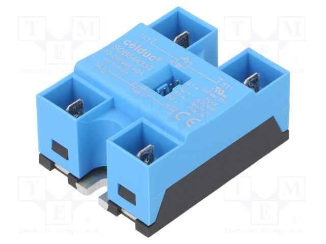 Relay: solid state; Ucntrl: 8÷30VDC; 40A; 12÷280VAC; -55÷100°C