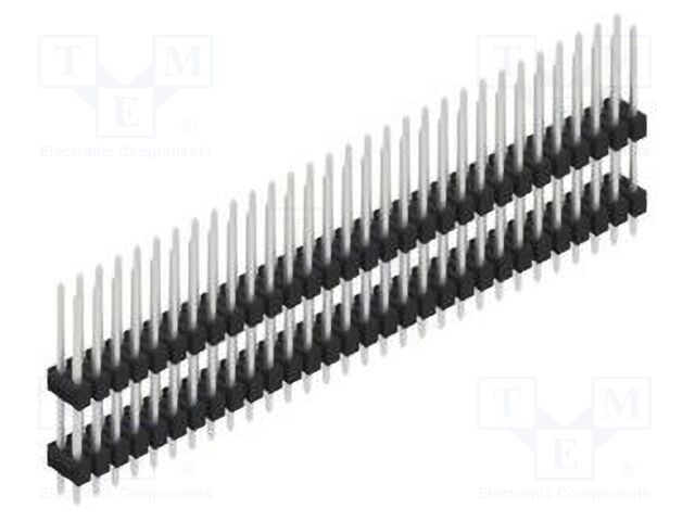 Connector: pin strips; pin header; male; PIN: 60; 2.54mm; THT; 2x30