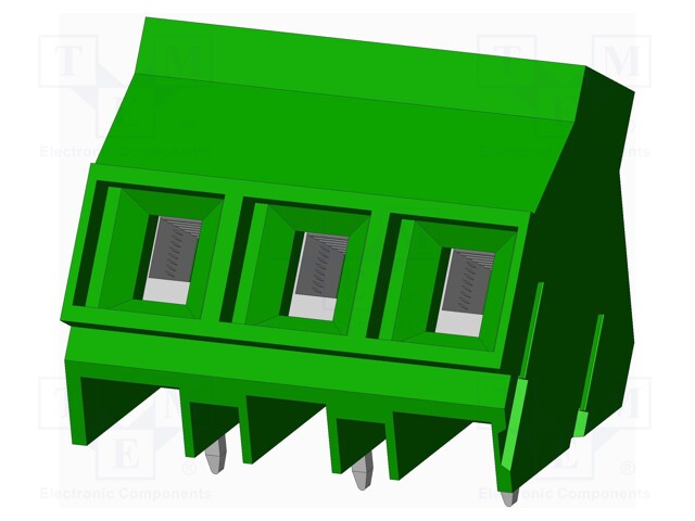 Connector: PCB terminal block; terminal; Plating: tinned; on PCBs
