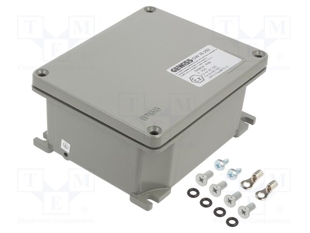 Enclosure: junction box; X: 101mm; Y: 101mm; Z: 58mm; wall mount