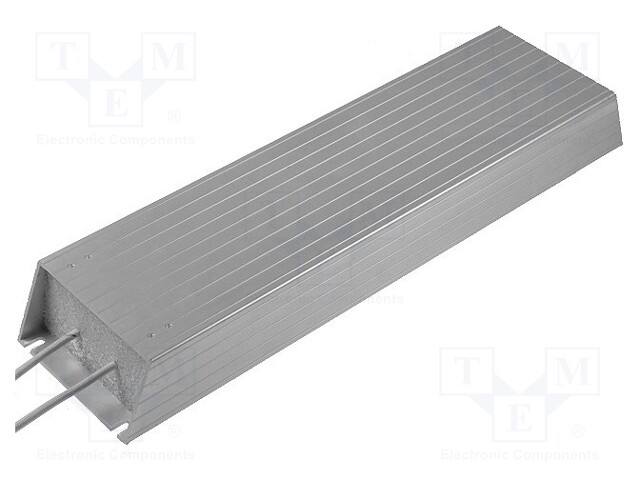 Resistor: wire-wound; with heatsink; 10Ω; 1kW; ±5%; 50x100x400mm