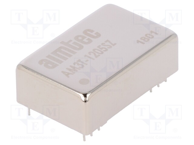 Converter: DC/DC; 3W; Uin: 9÷18V; 5VDC; Iout: 600mA; DIP24; 17g