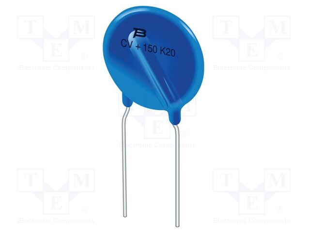 Varistor: metal-oxide; THT; 50VAC; 65VDC; 82V; 6500A; -40÷105°C; 27J