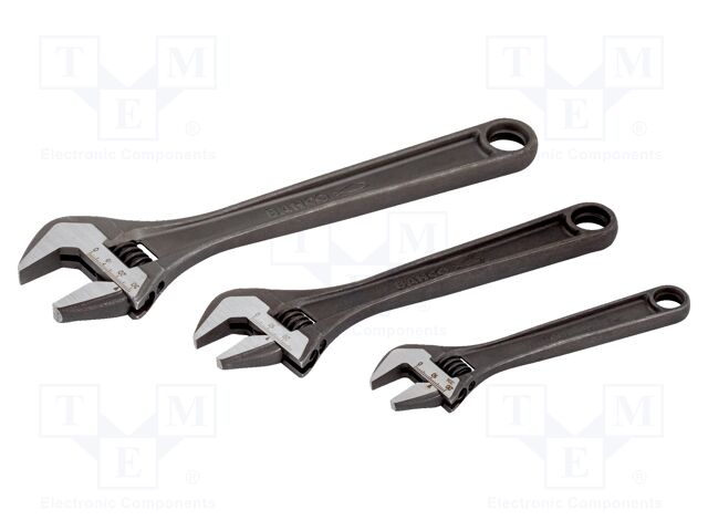 Wrench-set; adjustable; 3pcs.