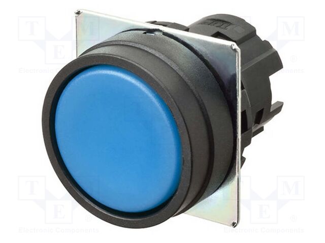 Switch: push-button; 22mm; Stabl.pos: 1; flat; Pos: 2