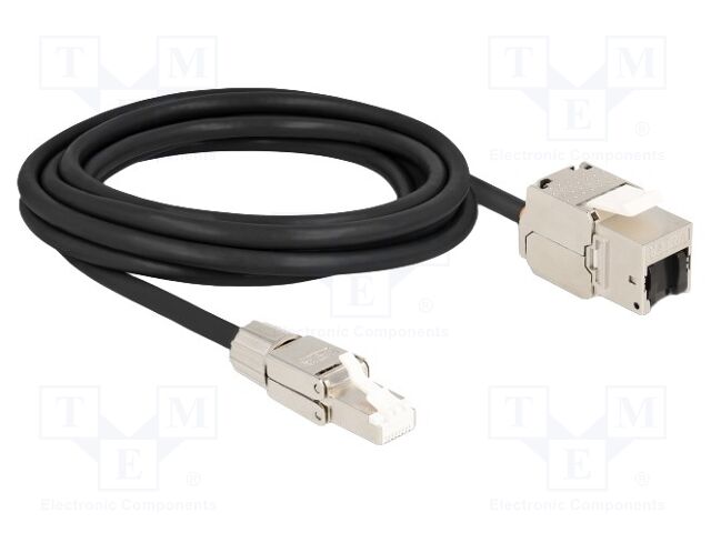 Extender Ethernet; S/FTP; Cat: 6a; RJ45 socket,RJ45 plug; 3m; LSZH