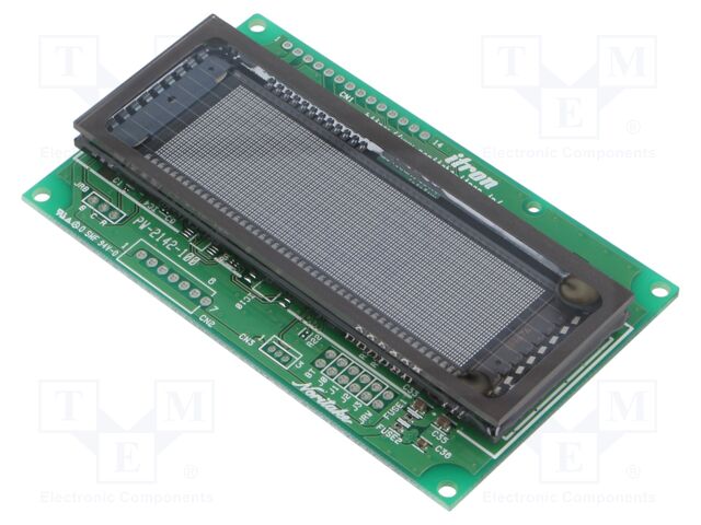 Display: VFD; graphical; 140x32; 350cd/m2; Temp: -40÷85°C; PIN: 21