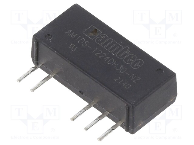 Converter: DC/DC; 1W; Uin: 10.8÷13.2V; Uout: 24VDC; Uout2: -24VDC