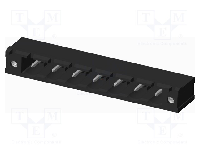 Connector: pluggable terminal block; socket; male; on PCBs