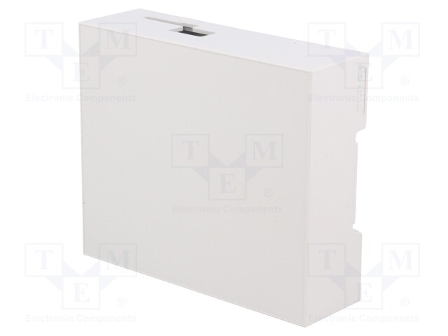 Enclosure: for computer; BEAGLEBONE BLACK; ABS; grey; X: 106.2mm