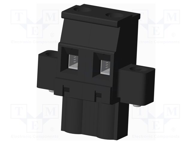 Connector: pluggable terminal block; plug; female; angled 90°
