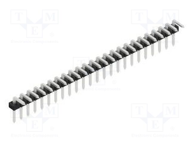 Connector: pin strips; pin header; male; PIN: 24; 2mm; THT; 1x24