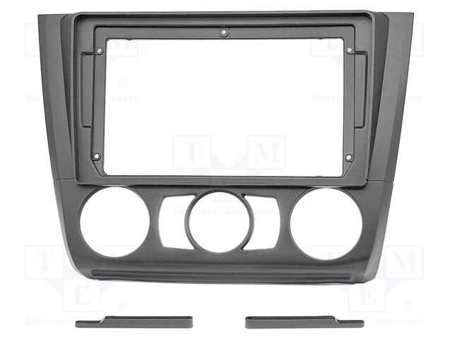 Radio frame; BMW; black; 9"