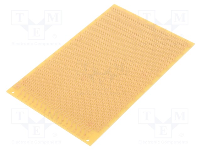Board: universal; single sided,prototyping; W: 100mm; L: 160mm