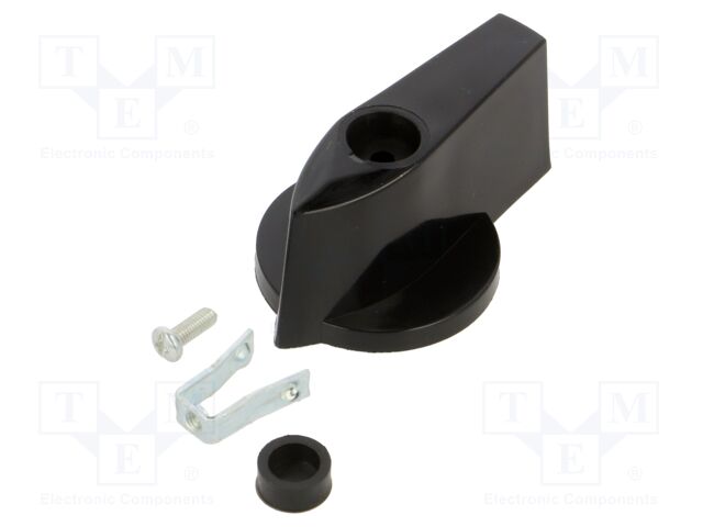 Accessories: knob; black