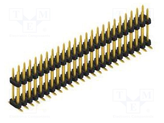 Connector: pin strips; pin header; male; PIN: 48; 2mm; SMT; 2x24