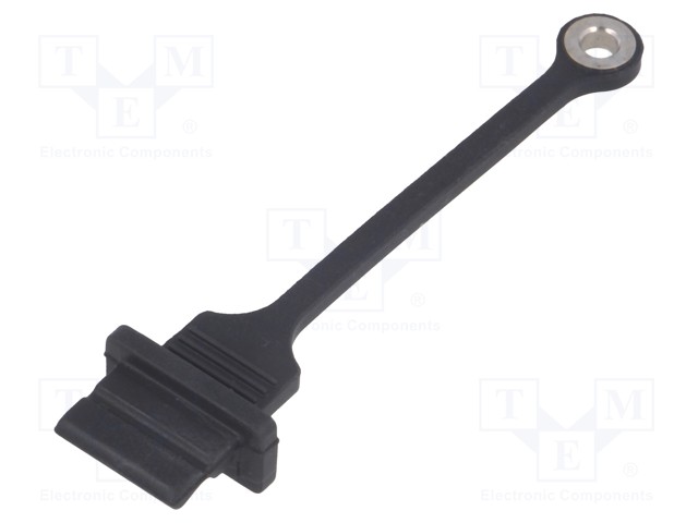 Protection cap; MUSB; Application: USB A sockets; black
