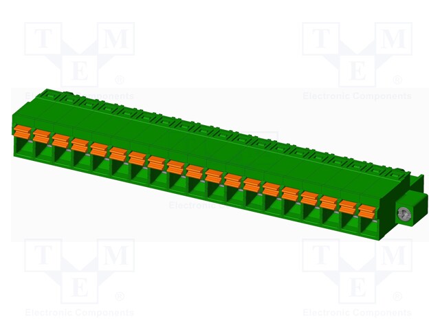 Connector: pluggable terminal block; plug; female; straight; 12A