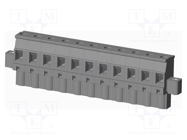 Connector: pluggable terminal block; plug; female; angled 90°