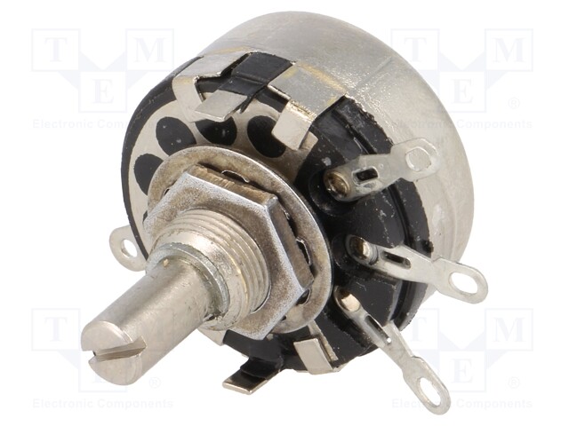 Potentiometer: shaft; single turn; 2.2MΩ; 2W; ±20%; soldered; 6mm