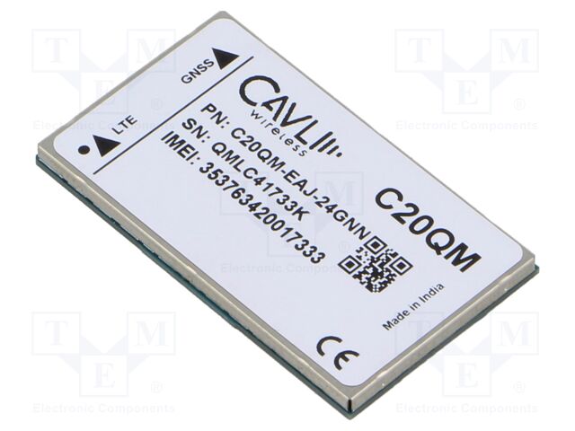 Module: LTE; Down: 50Mbps; Up: 150Mbps; LGA; SMD; 2G,GNSS,LTE CAT4