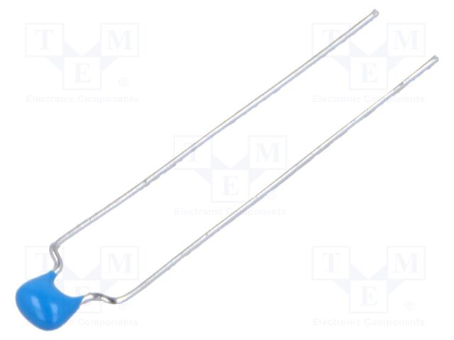 Capacitor: ceramic; 220pF; 250V; C0G (NP0); ±5%; THT; 5mm