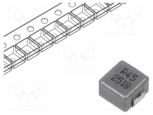 Inductor: wire; SMD; 450nH; ±20%; 7.1x6.6x3.8mm