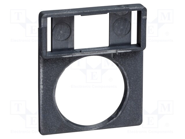 Bezel without description label; 16mm; Harmony XB6