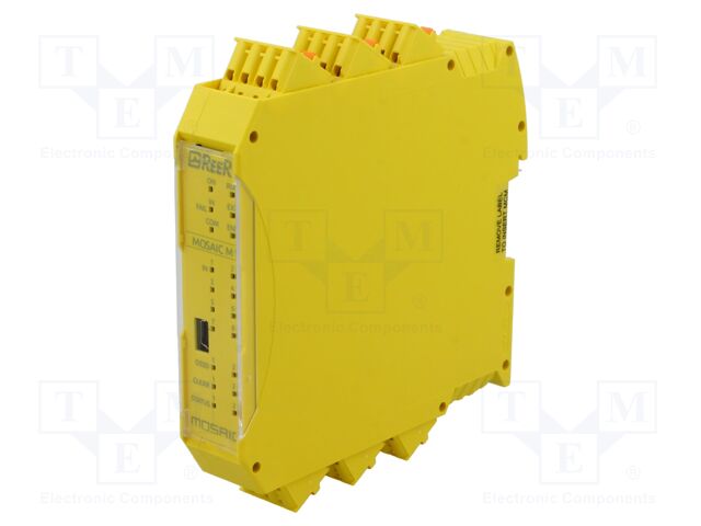 Module: programmable safety controller; 24VDC; IN: 8; OUT: 8; IP20