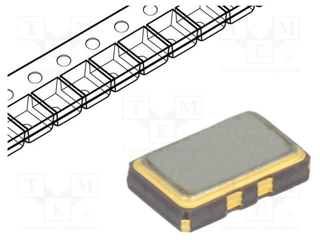 Generator: TCXO; 16.368MHz; SMD; 3.3V; ±2ppm; -40÷85°C; 5x3.2x1.5mm