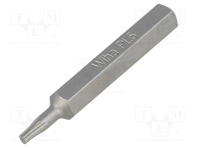 Screwdriver bit; Pentalobe; PL5; Overall len: 28mm; Series: MICRO