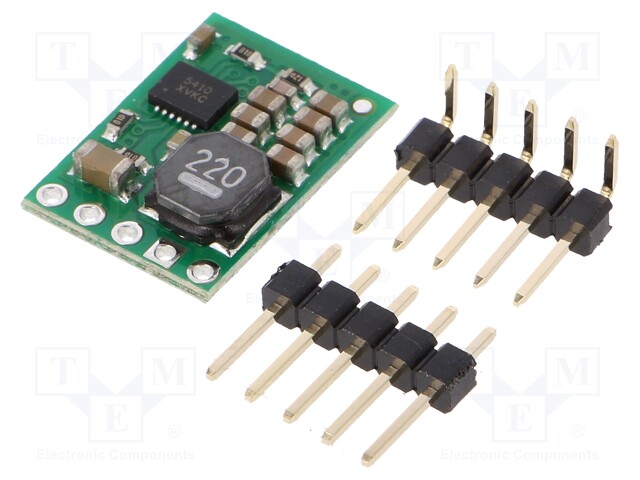 Converter: step down; Uout: 12V; Uin: 12.1÷36V; 1A; 85÷93%