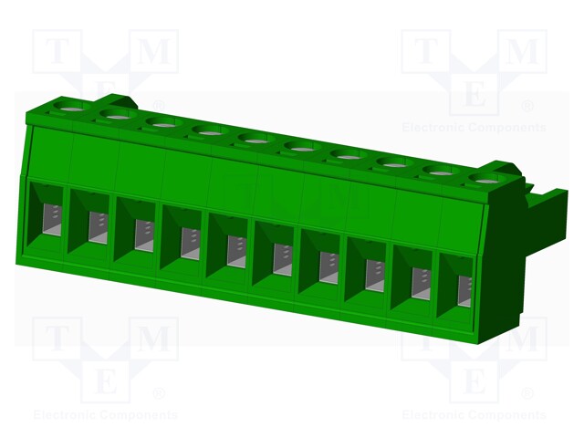 Connector: pluggable terminal block; plug; female; straight; 12A