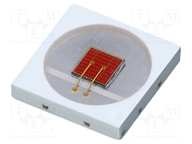 LED; red; 120°; 350mA; λd: 615-630nm; 37÷58lm; 1000mW; 3x3x0.52mm