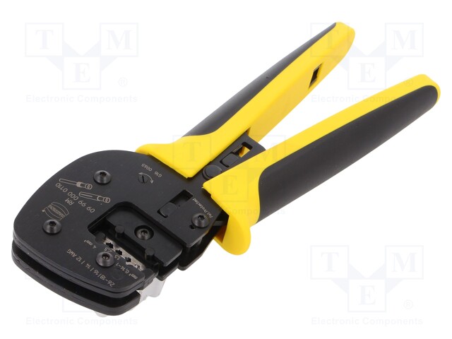 For crimping; Han; terminals