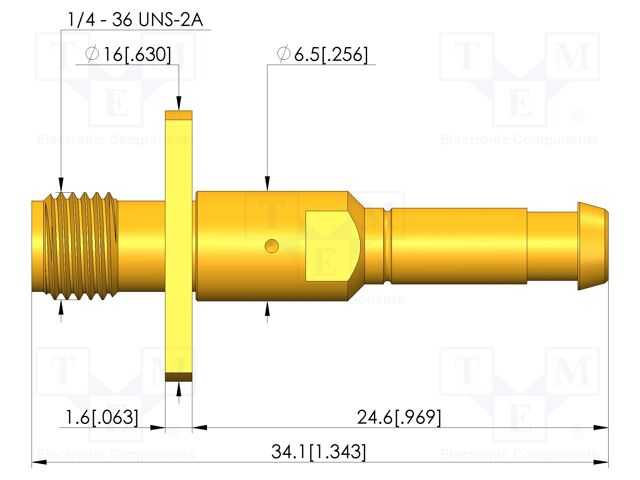 Test needle