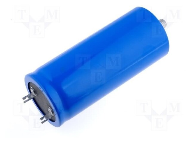 Capacitor: electrolytic; 10000uF; 100VDC; Ø40x95mm; Pitch: 20mm