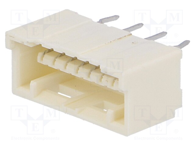 Socket; wire-board; male; CLIK-Mate; 1.5mm; PIN: 8; THT; 2A; tinned